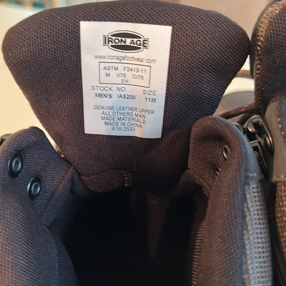 Men’s Iron Age Surveyor Brown Size 11M